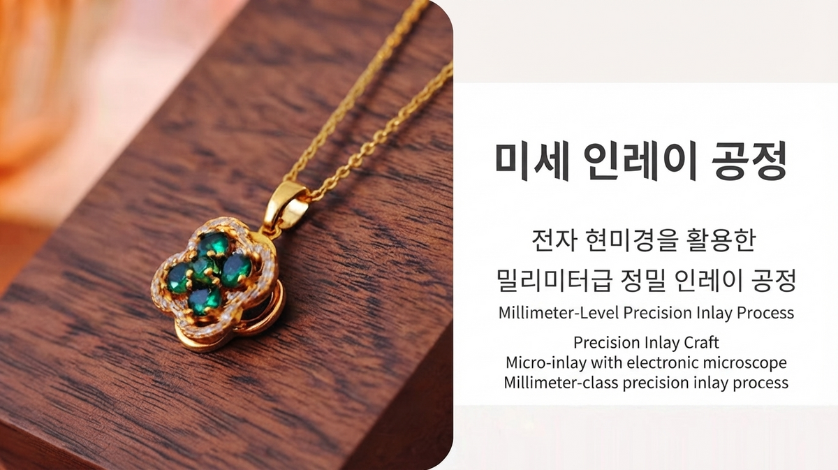 18K Gold Plated Clover Necklace — Lucky Zirconia Pendant